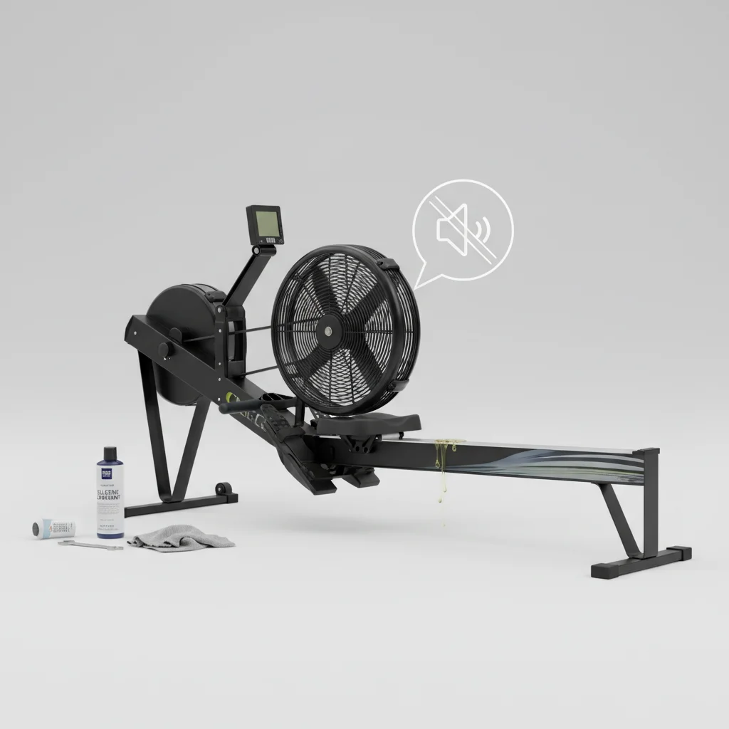 Rowing Machine Noise: How to Quiet a Squeaky Rower